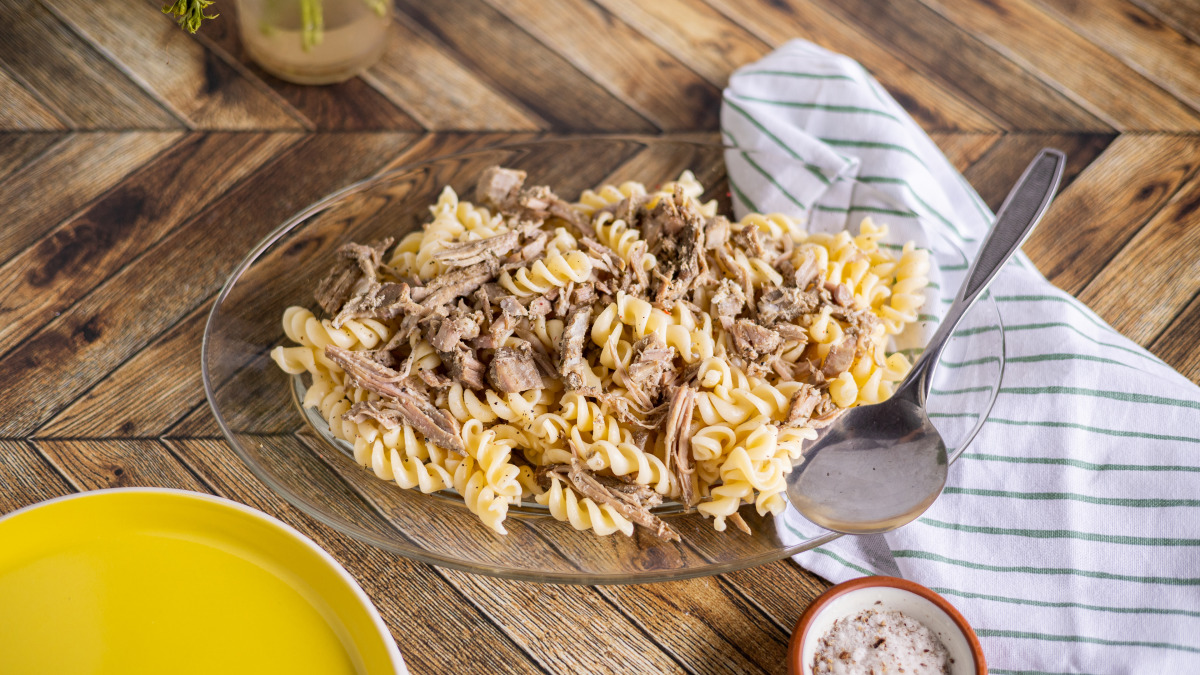 Delicious Pork and Noodles